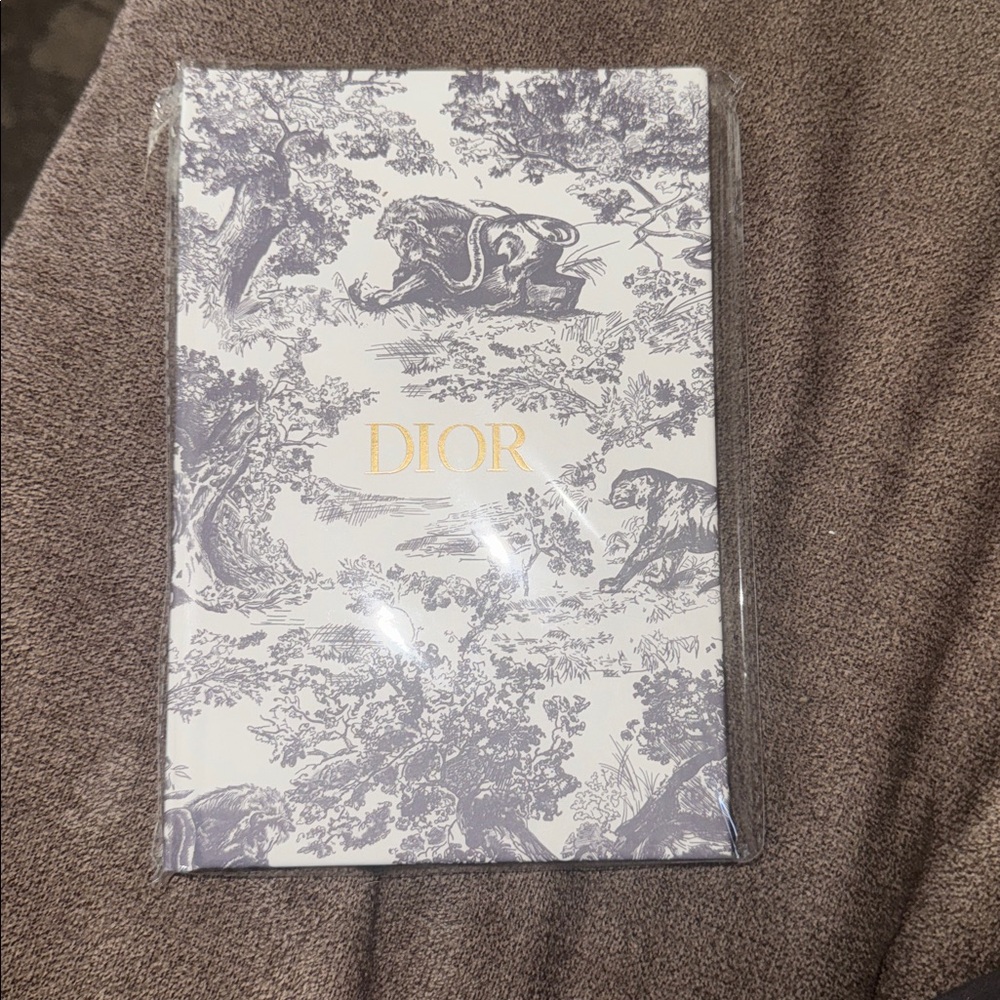 Dior Black and White Toile de Jouy Notebook